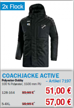 Coachjacke Aktive SC Victoria Mennrath